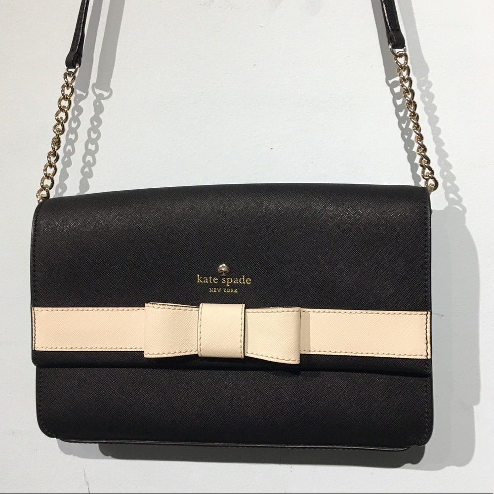 Kate Spade Kirk Park Saffiano Crossbody Clutch Bag